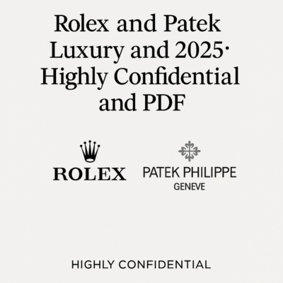 Luxury and 2025 and Highly Confidential and PDF