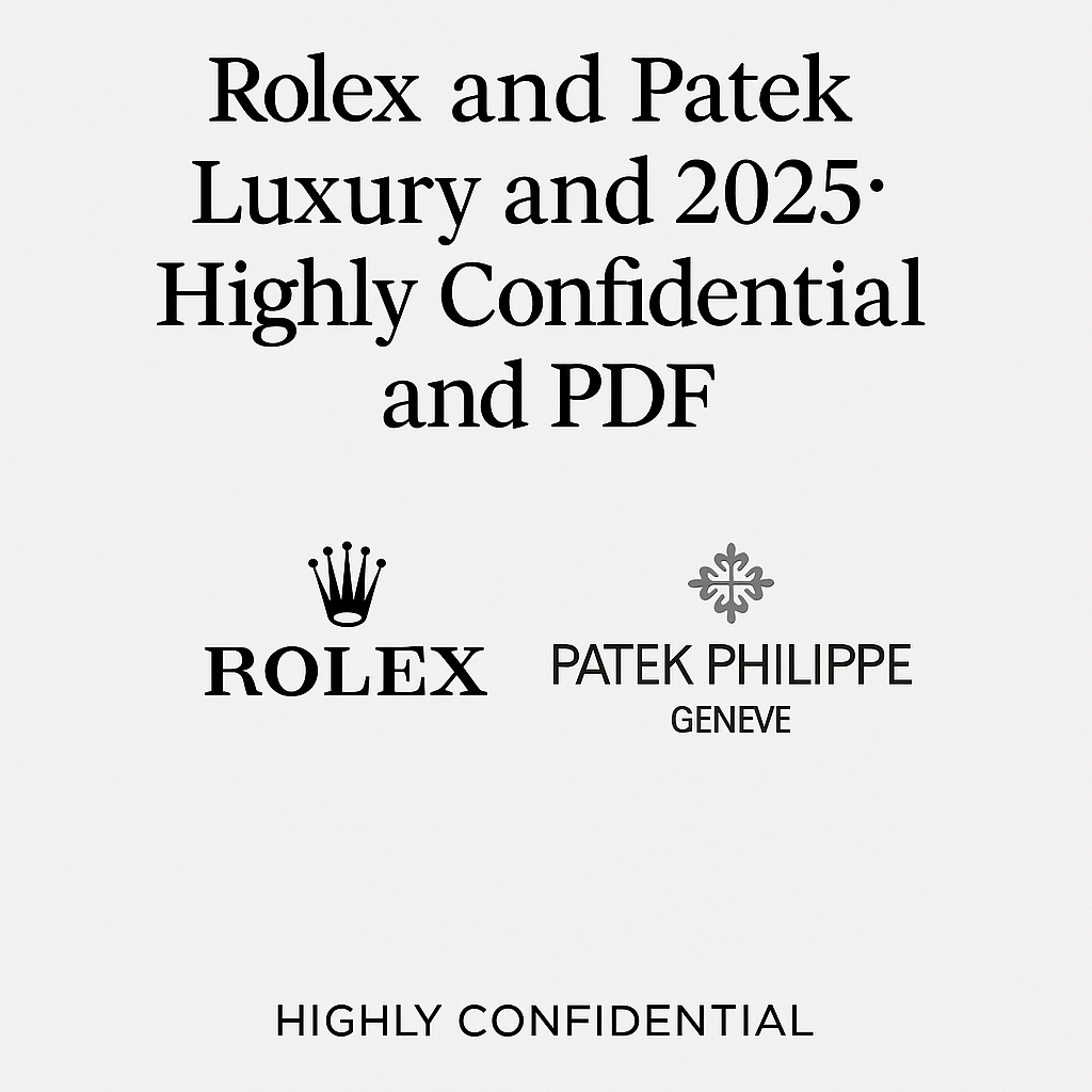 Luxury and 2025 and Highly Confidential and PDF